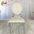 Import Hot sale modern stainless steel stackable wedding oval back banquet chair from China