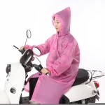 Hot Sale Reusable Outdoor Adult Waterproof EVA Raincoat