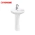 Import Hot sale  washdown two piece toilet and lavabo wc complet from China