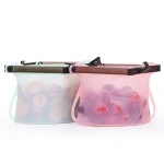 Hot Sell Custom Logo Keep Fresh Leakproof Vacuum Storage Bags Set Of 10