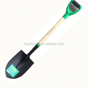 Hot sell  high quality shovel with wooden handle shovel shovel spade S519FD