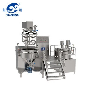 hot sell vacuum homogenizing mixing emulsifier petroleum jelly making machine,cosmetic cream mixer