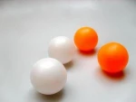 Hot selling ABS personalized table tennis balls pingpong ball white&orange Advanced Training Ball