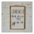 Import Hot selling hanging beauty white MDF wall printing advent calendar for home with clips from China