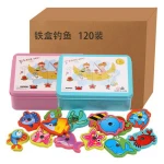 Hot Selling Iron Fishing Game  Fishing Rods Toy Set For Kids
