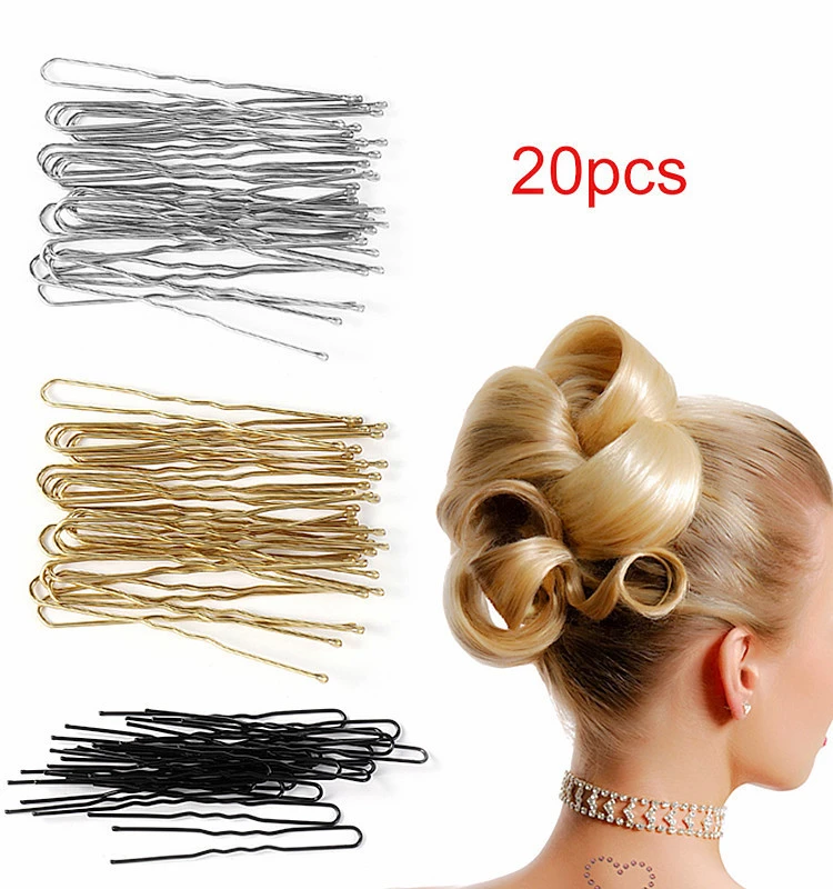 Hot Selling Metal Hairpin For Women Hairgrip Accessories  U Shaped Hair Pin
