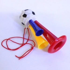 Hot selling plastic toy Football fans cheering horn/World Cup noise maker horn vuvuzela