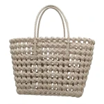 Hot Selling Product Embroidered Raffia Bag High-Capacity Woven Straw Beach Bag