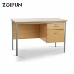 Hot Selling Teacher Desk Wooden Adult School Office Furniture Desk with Podium Area