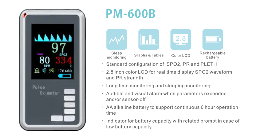 Hot selling!!!Handheld Pulse Oximeter with Bluetooth Wireless Function