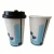 Import Hot Tea Eco Friendly Printed Disposable Coffee Paper Cups With Lid from China