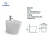 Import Hotel One Piece Toilet Pedestal Basin Ceramic Bathroom Sanitary Ware Set Suite from China