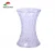 Import Hourglass shape plastic white supernatural plastic chairs stacking saluminum stone stool from China