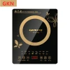 Household black crystal scraping glass touch buttons electric hotpot induction cooker