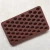 Import Household Hot Mini Chocolate Coffee Bean Silicone Mold Ice Pattern DIY Bake Mold from China