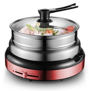 Household multifunctional stainless steel electric cooker  hot pot