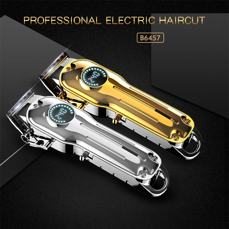 Household Professional Rechargeable Hair Trimmer Dingling Hair Shaver Trimmer Clipper Silent Cordless Split End Hair Trimmer