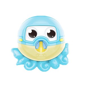 Huiye Electric Bubble Blower Baby Bathtub Toy Octopus Bubble Machine With Music Baby Bath Toys Bubble Toys