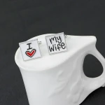 I love my wife cufflinks for men shirt cuff links