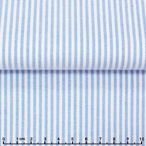 In Stock Gcotton Materials 100% Cotton Stripe Oxford Men Shirt Fabric COMBED Woven Lining Eco-friendly 57/58" In-stock Items