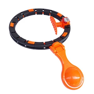 Indoor sports slim waist intelligent detachable adjustable size automatic rotation hula- hoop