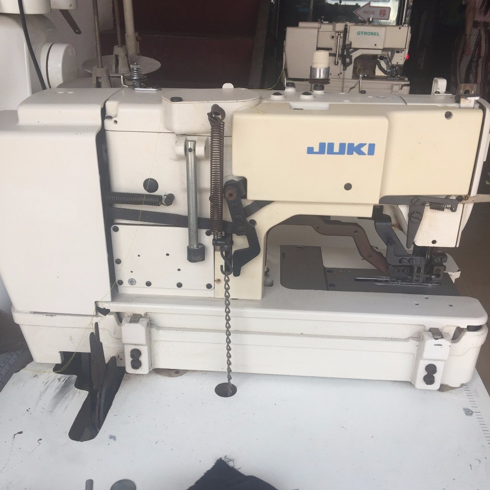 Industrial used Japan JUK I 781 high speed buttonhole sewing machine for sale
