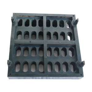 injection mold PU polyurethane long hole sieve screens panel plate with dam