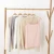 Import Inspring Laminated Wood Clothes Hangers with Non Slip Rubber Shoulder and 360 Degree Swivel Hook Natural from China