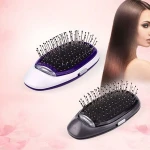 Ionic Electric Hairbrush, Portable Electric Negative Ions Hair Comb Brush Hair Modeling Styling Hair Care Comb Scalp Massage