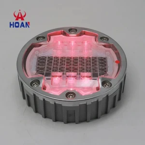 IP68 IL300  LED Embedded Solar Road Stud for Philippines 6 Screws Underground Market Road Stud Pavement Marker Light