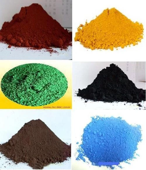 iron oxide red/yellow/black pigment for masterbatch/plastic