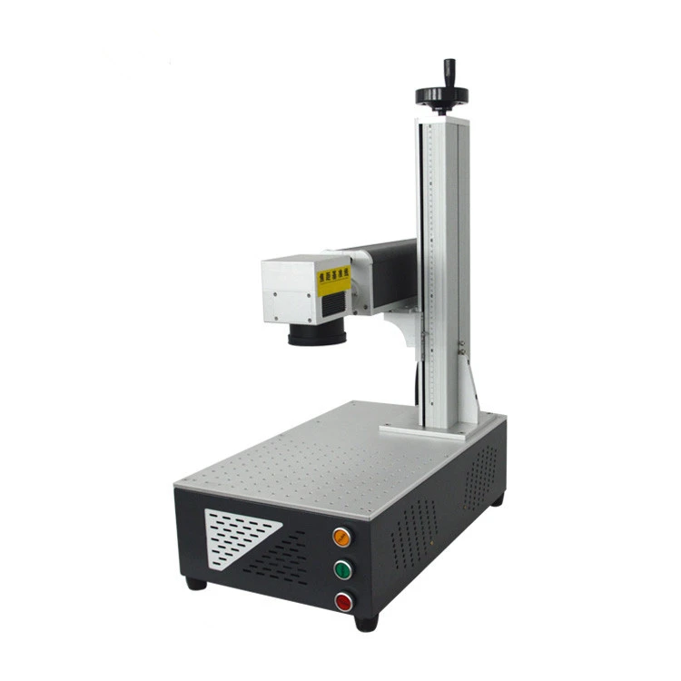 ISO CE laser marking machine laser print engraving machine for metal cup plastic steel sheet