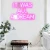 Import It Was All A Dream Neon Sign LED Light Tube Handmade Visual Artwork Bar Wall Decoration Commercial Lighting Colorful Neon Bulbs from China