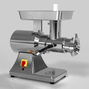 italy aluminium electric chicken meat mincer butcher meat grinder heavy duty meat beef cutting mincer machine
