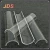 Import JDS Polished clear half round quartz glass tube from China