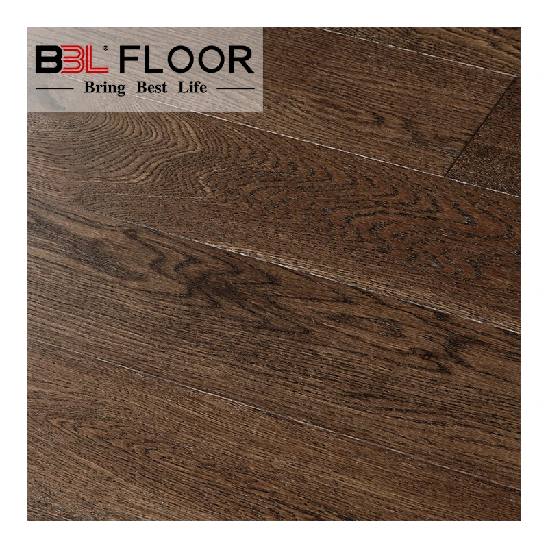 Jiangsu BBL 8mm thickness spc core with wood veneer european oak engineering wood flooring