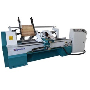 Jinan Automatic Loading Tianjiao CNC Invented CNC Wood Lathe Woodworking Machine