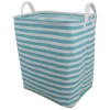 JN 2360 Fabric Foldable Round Laundry Basket Hamper Closet Storage Bin Bag Basket Toy Clothes Towel Laundry Box Container