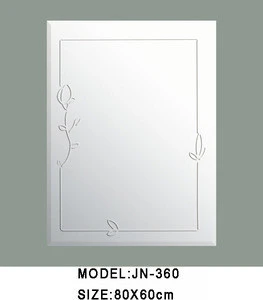 JNJ-365 Modern Free Standing Wall Rectangle Bath Glass Mirror