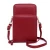 Import Kawaii slung jelly small coins slots pu leather credit card holder cell phone crossbody shoulder bag from China