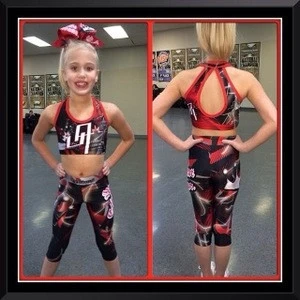 Kids cheerleader practice wears