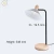 Import King StyleHot Modern Design Manufacturing Customized Solid Wood PET Felt LED Desktop Light Table Lamp from China