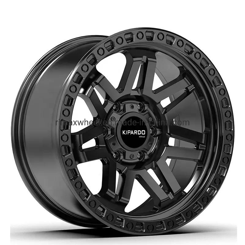 Kipardo New Design Made in China off-Road Wheels Car Alloy Rims Wheels Made by A356.2 Aluminum Jwl/Via Certified