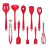 Kitchen Accessories Food Grade Reusable Silicone kitchenware 10 pieces kitchen utensils sets