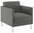 Import KLD luxury modern fabric single armrest office sofa from China
