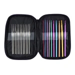 Knitting Needle Crochet Hook Aluminium Crochet Hook Set for Needlework