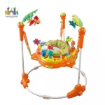 Konig Kids Amazon Rain Forest Style  Infant Jumper Multi-function Musical Lights Hang Plush Toys Baby Walker