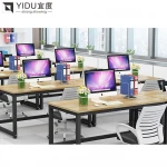 L Shape Smart With Locker Led Table Lamp Flat Pack Home Industrial Set Plant For Furicco Office Desk Furniture