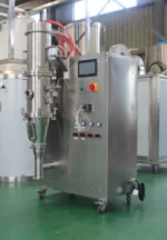 Lab Small Microcapsule Milk Powder Puffed Food Pharmaceutical Spraying Drying Boiling Granulator Fluidized Bed Machine