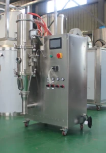 Lab Small Microcapsule Milk Powder Puffed Food Pharmaceutical Spraying Drying Boiling Granulator Fluidized Bed Machine